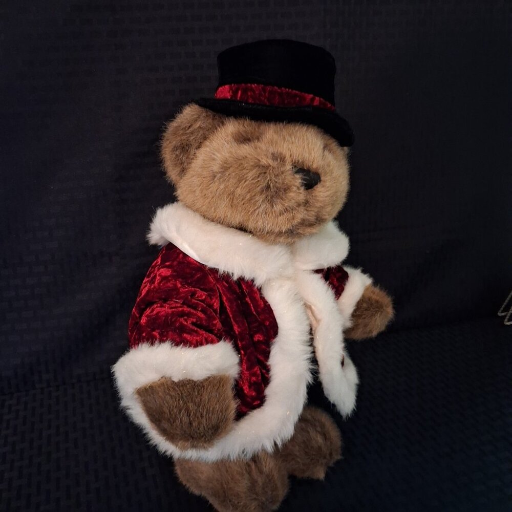 Dan Dee Teddy Bear with Top Hat Singing Lot Like Christmas See Video - Picture 4 of 13